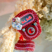 Tasbih digital Swarovski LED costume nama tasbih digital hias