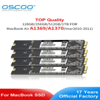 OSCOO SSD for 2010 2011 Apple Macbook Air A1370 A1369 Cheap Solid State Drive MAC SSD 128GB 256GB 512GB 1TB