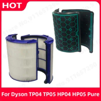Top Sale Replacement Hepa Filter For Dyson HP04 TP04 DP04 TP05 DP05 Air Purifier Glass HEPA Filter &amp; Activated Carbon Filter