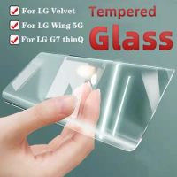 For LG Wing 5G Tempered Glass Protective Film 3D Curved Anti-scratch Clear Screen Protector For LG Velvet Phone Accessories