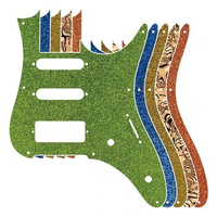 Pleroo Custom Guitar Parts - For Ibanez THBB10 Polyphia Tim Henson Guitar Pickguard Multicolor Options