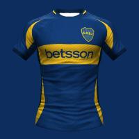 2025 ใหม่มาถึงสไตล์ Boca Juniors ฟุตบอลชุดผู้ชายผู้หญิงเยาวชนฟุตบอลเจอร์ซีย์ผู้ใหญ่ Breathable Quick