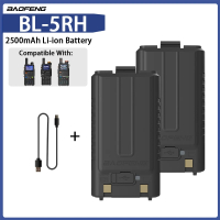 100% original baofeng reci5rh Pro Max battery gm-5rh Li-ion  USB-C charger bf-k5 plus a65gplus Trave