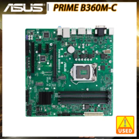 ASUS PRIME B360M-C Motherboard LGA 1151 DDR4 Intel B360 for 8th/9th Gen Core i3 i5 i7 8100 8300 9100 9300 8400 8500T 8600K 9400F