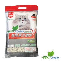 Eco Clean 艾可 豆腐貓砂(活性碳)7L 6包