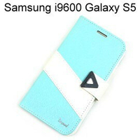 【Dapad】星光紋雙色支架皮套 [藍+白] Samsung i9600 Galaxy S5
