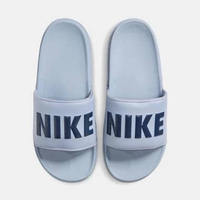 NIKE Men Sportswear Offcourt Slides Sandal Pria [BQ4639-410] 11 ASHEN SLATE/MIDNIGHT NAVY