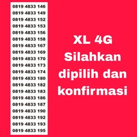kartu perdana xl cantik 11digit bonus kuota 3gb 1bulan