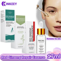 Red Ginseng Repairing Essence for Face Serum Facial Moisturizing Nourishing Smoothing Firming Korean Skin Care Products 17ml