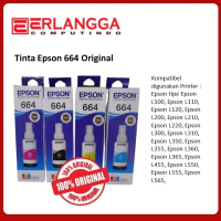 Tinta Printer Epson 664 Murah Original Asli Berkualitas Kemasan Baru Toner