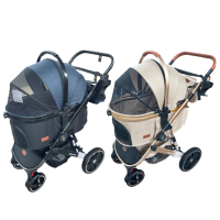 LORD PLUS 尊爵一鍵折疊鋁合金推車 C810L 三色任選 寵物推車 載重30KG