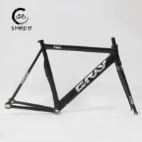 GRAY F10 Fixed Gear Frame, Aluminum Single Speed Racing Bicycle Frames, 52cm 55cm, High Quality Track Frameset, Bike Parts, 700C