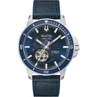 【Time Piece】BULOVA  Marine Star 海洋之星機械潛水錶-深藍(96A291) [APP下單享4%點數]