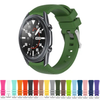 For Samsung Galaxy Watch 3 45mm Smartwatch Strap 22mm Silicone Sport Bracelet For Samsung Galaxy 46mm/Gear S3 Frontier Band