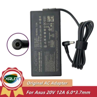 Original OEM 20V 12A 240W AC Adapter Charger For ASUS ROG Strix SCAR 17 G733 TUF Gaming A15 FA507NU Laptop Power Supply Charger