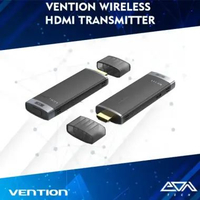 Vention Wireless HDMI Transmitter and Receiver Black (ADCB0)