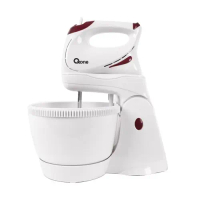 Oxone OX-833 Hand Mixer with Bowl & Stand - Mixer Tangan + Mangkuk Pengaduk Listrik
