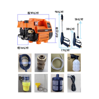 【高壓清洗機】K100全自動高壓馬達洗車機(洗冷氣 沖洗洗衣機 接水管自吸兩用 洗車機)