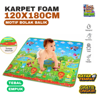 EVAMAT - KARPET BOLAK BALIK 120X180CM TEBAL / Karpet Foam Tikar Busa Alas Main anak Tahan Air