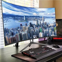 Aotesier Factory direct 24 / 27 /32 inch pc gaming monitor flat curved 75hz 144hz monitor led screen monitor lcd monitor