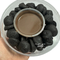 Black cookies blackout cookies sos coklat cookies murah Food Snacks