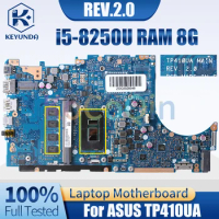 For ASUS MJ401TA Notebook Mainboard REV.2.0 SR3LA i5-8250U RAM 8G Laptop Motherboard Test