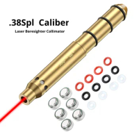 .38 Laser Bore Sight 38Spl Laser Collimator 38 Special Laser Pointer Sight for 38 Revolver Laser Borsighter