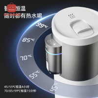 水杯 保溫杯 水壺 杯子 飛利浦車載燒水杯便攜燒水壺電熱杯自駕露營加熱保溫杯智能恒溫壺 八折減免 特價出 快速出貨