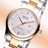 MIDO 美度 官方授權 Multifort 優雅女仕機械錶 送禮推薦-32mm M0050072203600