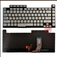 US Backlit Keyboard For Asus ROG Strix G531 G531G G531GT G15 G512 G512LV G512LW SILVER