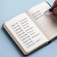 Sổ Tay Nhỏ A7, Sổ Bỏ Túi, Sổ Ghi Chép Sổ Tay, Vỏ PU, Cầm Tay, Sổ Chữ A7, Ghi Nhớ Mini, 1 Cái