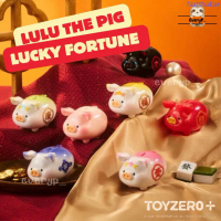 (Live/วีดิโอลด100฿) กล่องสุ่มหมูทำนายโชค  LuLu The Piggy Lucky Fortune Piggy Series ToyZero+ ลูลู่ ห