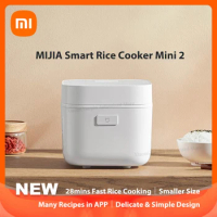Xiaomi Mijia Smart Rice Cooker Mini 2 Electric Cooking Pot 1.5L Multicooker 220V for Kitchen with Non Stick Home Appliance