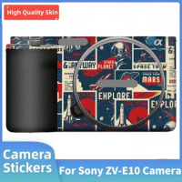 ZVE10 ZV E10 Decal Skin Vinyl Wrap Film Camera Body Protective Sticker Protector Coat For Sony ZV-E10 E10