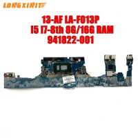 LA-F013P For HP Spectre X360 13-AF 13T-AF laptop motherboard with I5-8250U I7-8550U CPU RAM-8GB/16GB 941822-601.