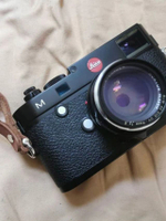 สายกล้องแบบเกี่ยวนิ้ว - สำหรับ Leica M สีน้ำตาล