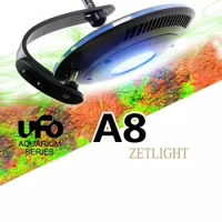 ZETLIGHT UFO A8 Saltwater Fish Tank LED Coral Lamp Water Grass LPS SPS Hard Bone Waterproof Lamp 7 Channel