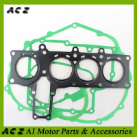 ACZ Motorcycle Engine Parts Cylinder Gasket Kit Block Head Cover Gasket Set For Honda CBR250R CBR250RR Hornet250 MC19 MC22 MC17