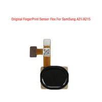 Original Finger Fingerprint Reader Sensor Return Key Home Button Flex Cable For Samsung Galaxy A21 A21S A215 A217
