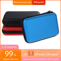 Hot 3 Colors EVA Carrying Case Bag for New 3DS XL 3DS LL 3DS XL Storage Case Cover for Nintendo Pouch Hard Bags with Strap