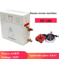 6KW Steam Generator For Shower 220V-240V Home Steam Machine Sauna Bath SPA Steam Shower with Digital Controller