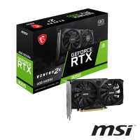 微星 GeForce RTX 3050 VENTUS 2X E 6G OC 顯示卡