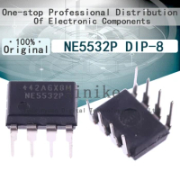 10/Pcs New Original NE5532 NE5532P DIP-8 Pitch performance Frequency amplifier low noise IC chip Dual channel operational amplif