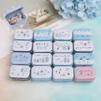 Mini Cute Medicine 7Day Weekly Storage Pill Case Organizer Health Care Pill Box Colorful Mini Tin Box Tablet Box