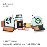 L57366-001 Original New For HP Omen 17-CB TPN-C144 CPU Cooling FAN Heatsink