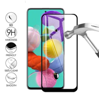 9H Tempered Glass for Samsung A51 A71 A70 A50 Screen Protector for Samsung Galaxy A 50 51 71 A40 A41 Protective Glass Full Cover