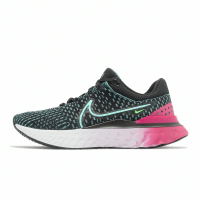 Nike 慢跑鞋 Wmns React Infinity Run FK 3 女鞋 黑綠 桃紅 路跑 運動鞋 DD3024-003