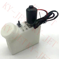 250ml Ink Cartridge DTF Ink Tank with Stirring Motor for small DTF A3 L1800 Printer White Inks Tank Bulk CISS Power Adapter