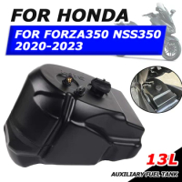 For Honda Forza 350 Forza350 NSS350 NSS 350 2022 2023 Motorcycle Accessories 13L Auxiliary Gas Petrol Fuel Tank Seat Bucket Tank