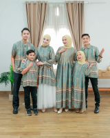 Warna Warni.Ori SARIMBIT KELUARGA TUNISA MAXI FULL MOTIF /FASHION MUSLIMAH/MUSLIM/BAJU GAMIS TRENDY/
